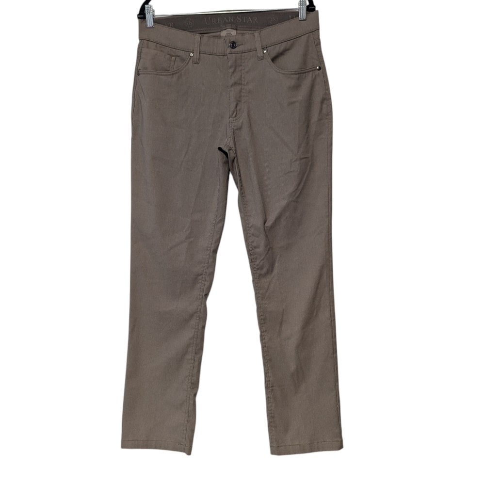 Urban Star Men's Stretch Relaxed Fit Straight Leg Khaki Jean Size 34X30.